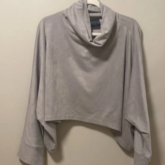 Lime & Vine Faux Suede Crop Top - Picture 5 of 8